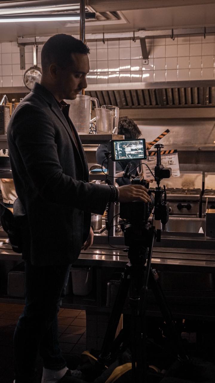 Behind the scenes