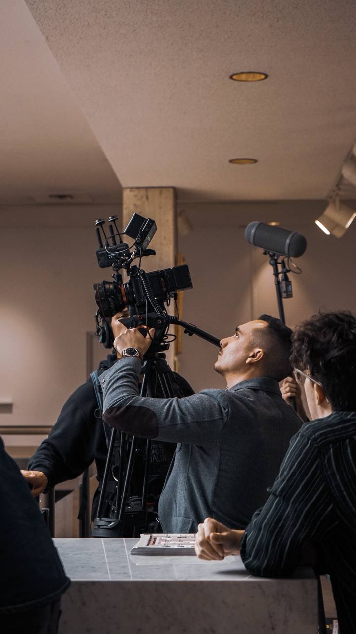 Behind the scenes