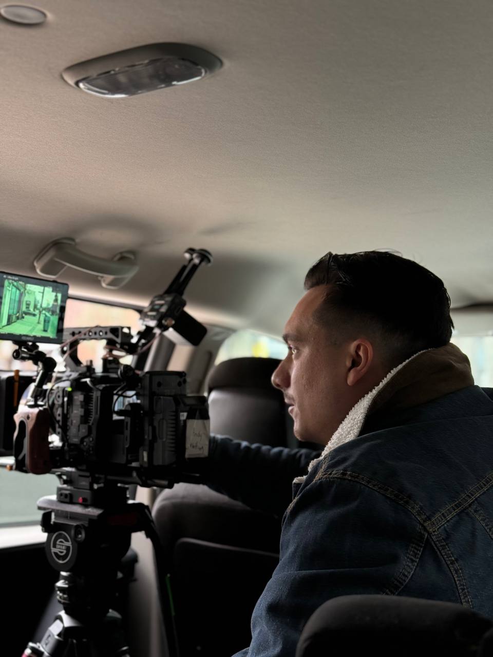 Film production behind the scenes